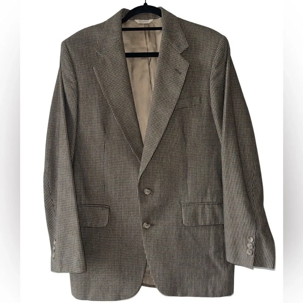 Savile Row Vintage Wool Blazer Size 40R